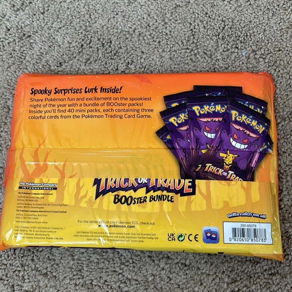Pokémon Trick or Trade Booster Bundle - new unopened hard to find - Picture 2 of 2